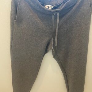 SPANX Charcoal Jogger Pants air essentials M